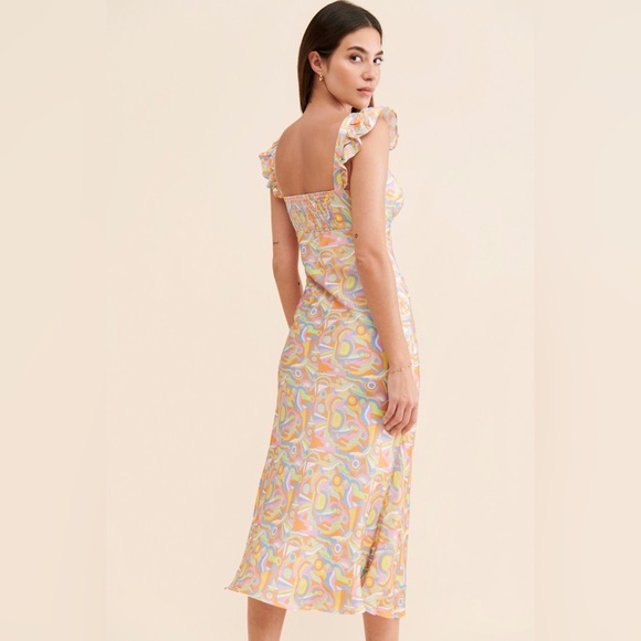 Anthropologie x Olivia Rubin - Amaya Slip Dress, size 18 - Picture 4 of 10